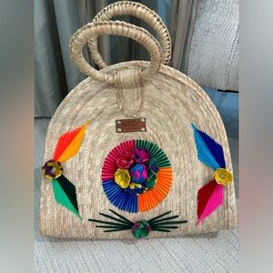 Straw nativa straw bag